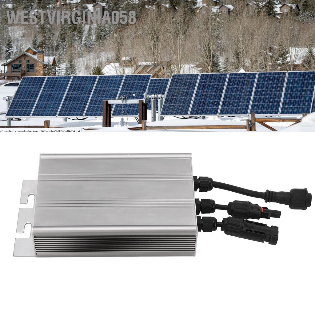 Westvirginia058 AC230V Solar Grid Tie Micro Inverter Hợp kim nhôm MPPT Chống nước Tự động Biến tần sóng sin tinh khiết