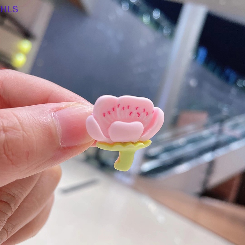 Set 4 Kẹp Tóc Hình Hoa Anh Đào / Chú Vịt Dễ Thương