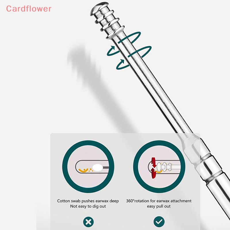 Bộ 6 Dụng Cụ Lấy Ráy Tai Bằng Thép Không Gỉ Tiện Dụng
