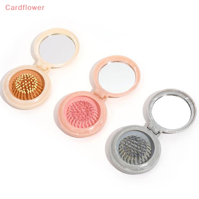 Lược Chải Tóc Chống Tĩnh Điện Có Gương Tiện Dụng