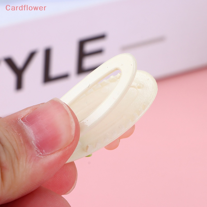 &lt; Cardflower &gt; Kẹp Tóc Hoạt Hình Hoa Tulip Màu Be Hồng Thiết Thực Thời Trang Mới Cho Nữ