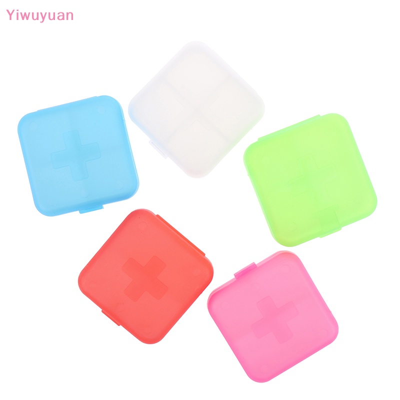 1 Hộp Đựng Thuốc 4 Ngăn Mini Mới