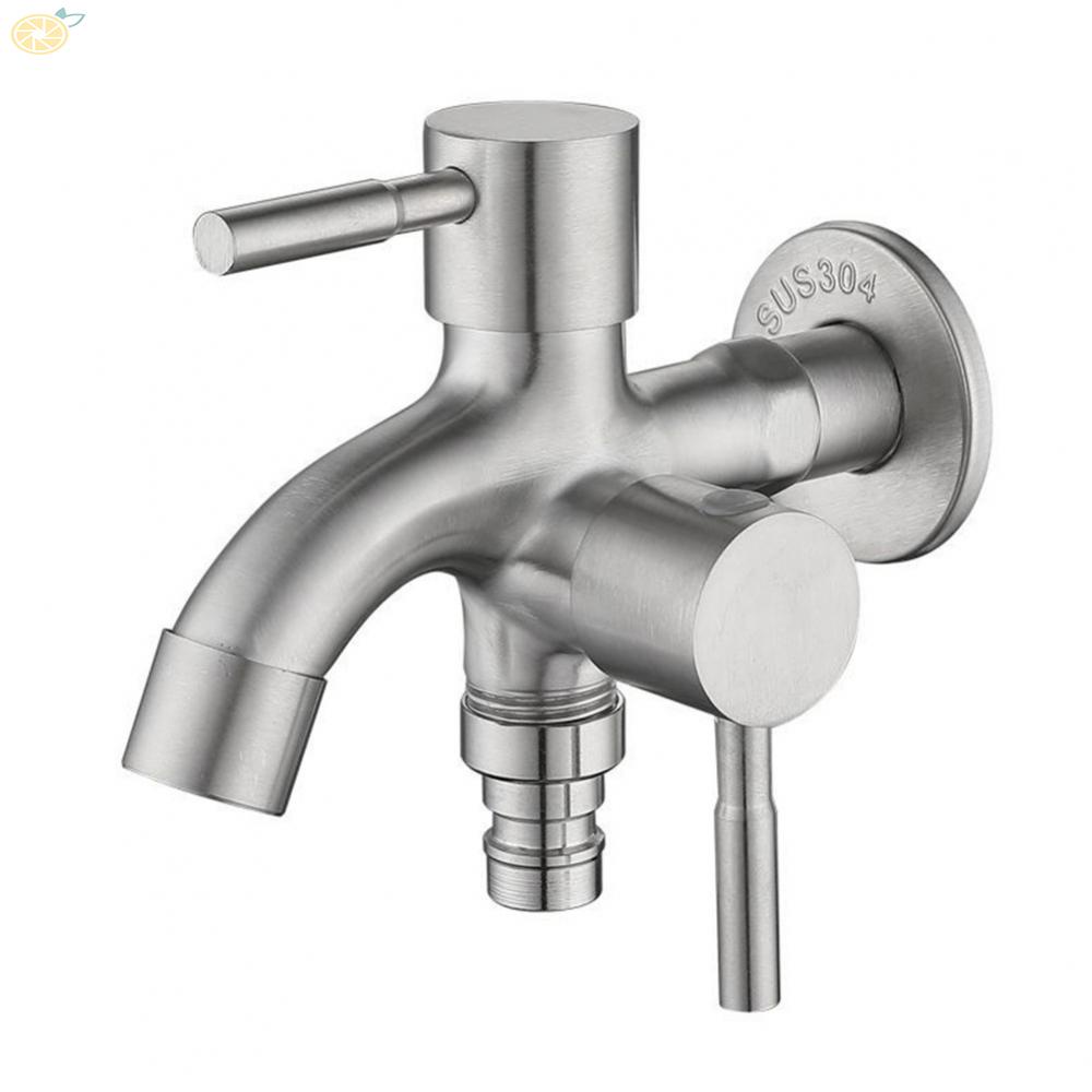 【VARSTR】Two Way Tap Multifunction Stainless Steel Tap 1PC Drainage Products Faucets