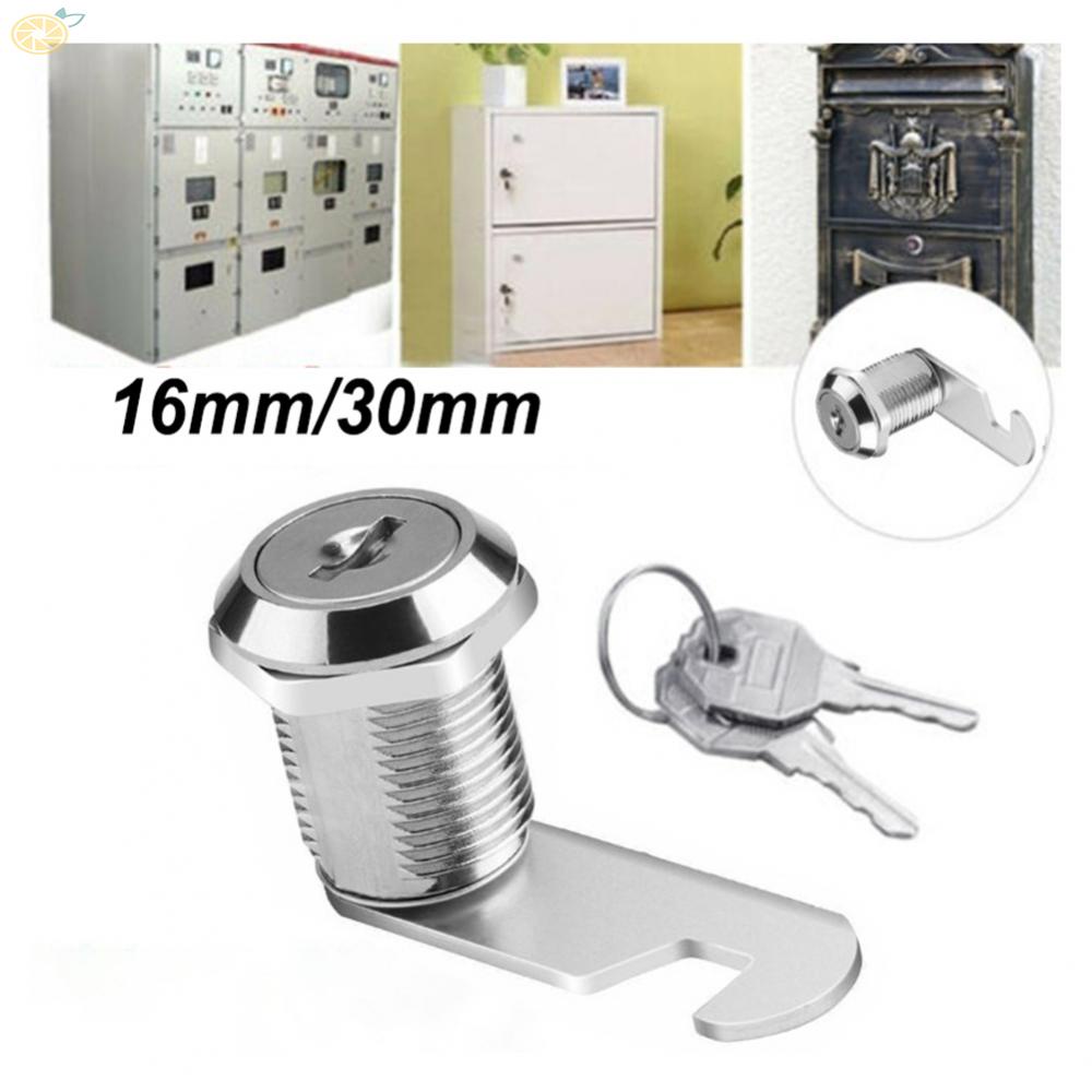 【VARSTR】Cam Lock 16/30mm Barrel Drawer Lock Durable Mailbox Accessories Zinc Alloy