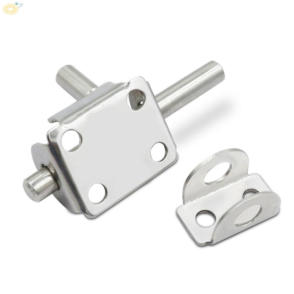【VARSTR】Sliding Lock Door Bolt Double Head For Home Room Doors Sashes Portable