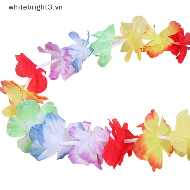 Set 10 Vòng Cổ Hoa Hawaii Vui Nhộn