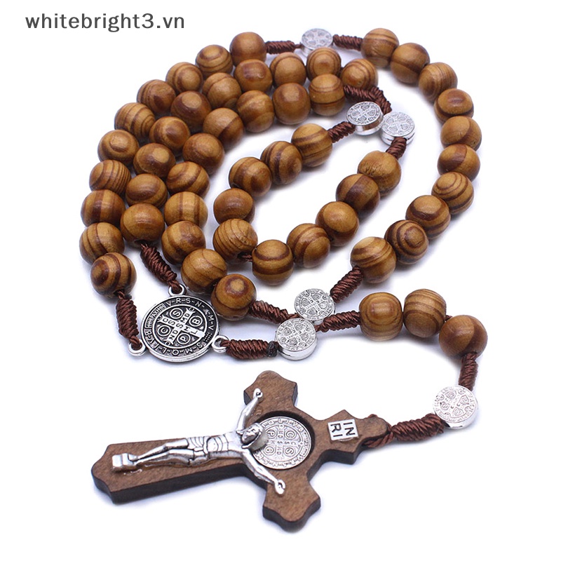 Vòng cổ Hạt Tròn Bằng Rosary Chất Lượng Cao