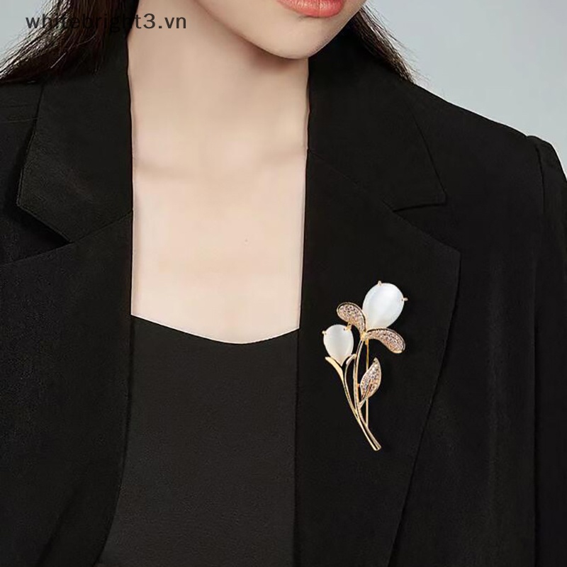 Trâm Cài Áo Hình Hoa Tulip Thời Trang Cho Nữ