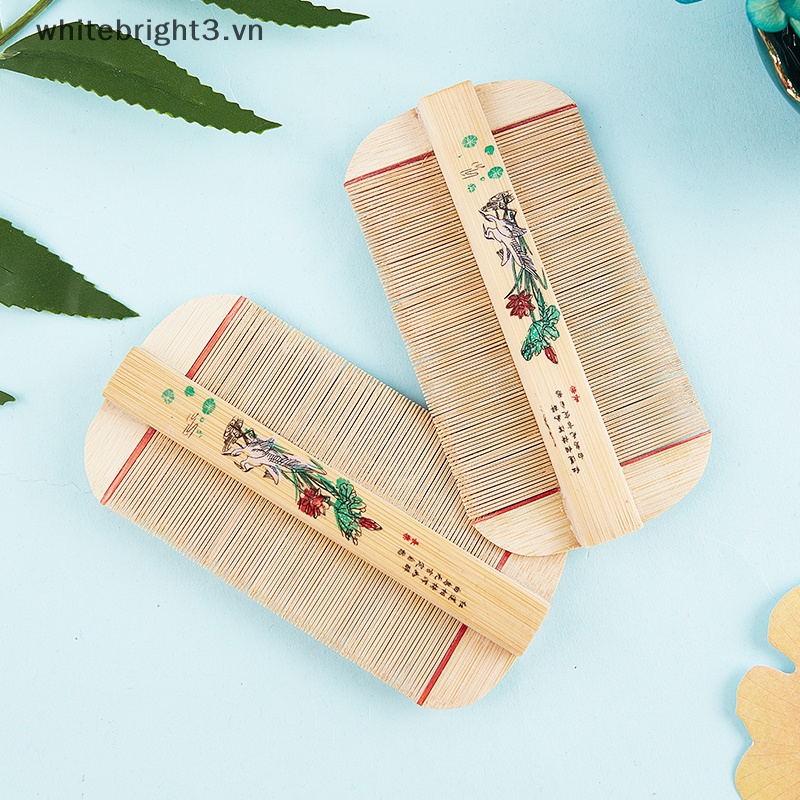 Lược Chải Tóc Hai Mặt Handmade Loại Bỏ Ngứa