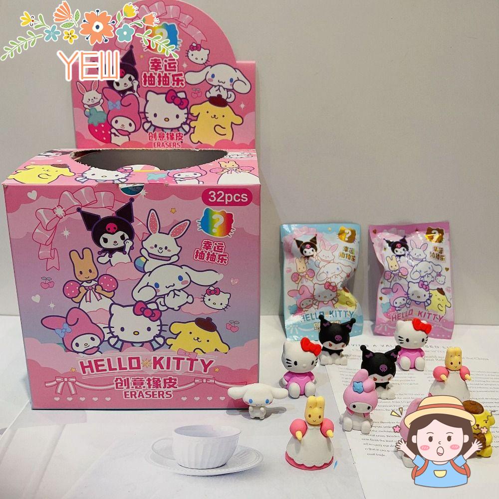 Cục Tẩy Bút Chì Ba Chiều Bằng Cao Su Dễ Thương