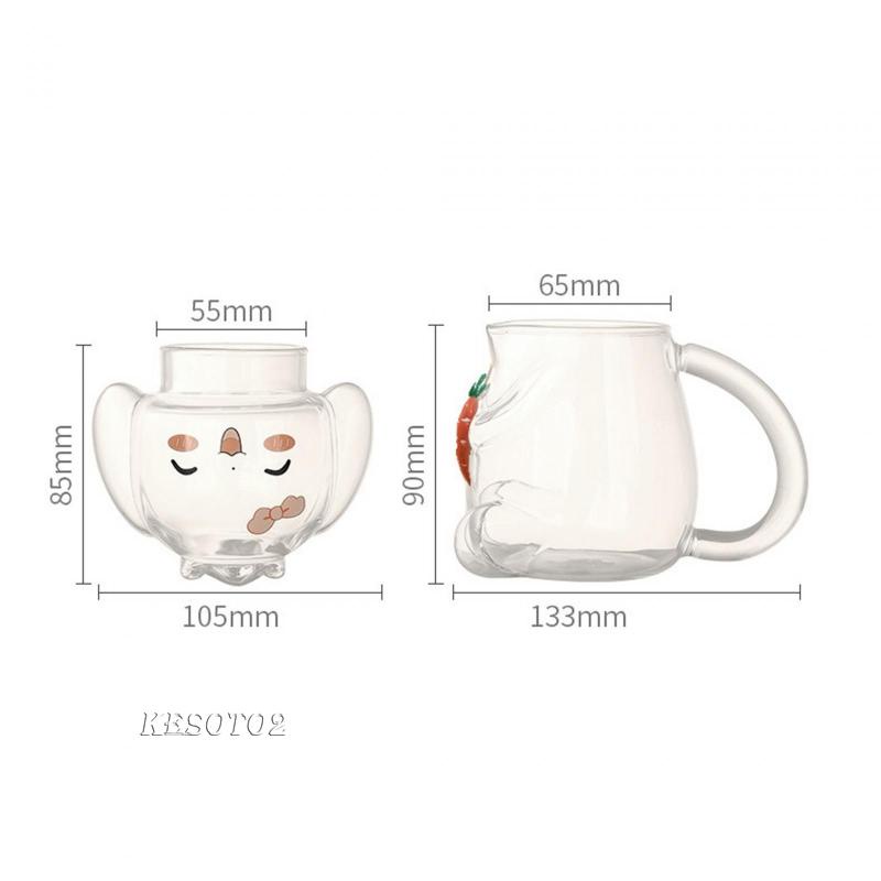 Bình Nước Thủy Tinh Kèm Cốc Thủy Tinh