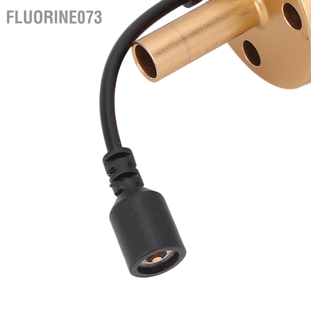 Fluorine073 Điều Khiển ngón tay Hình Xăm Kẹp Pin LCD Cung Cấp Điện Tay Cầm cho Giao Diện RCA Xe Máy