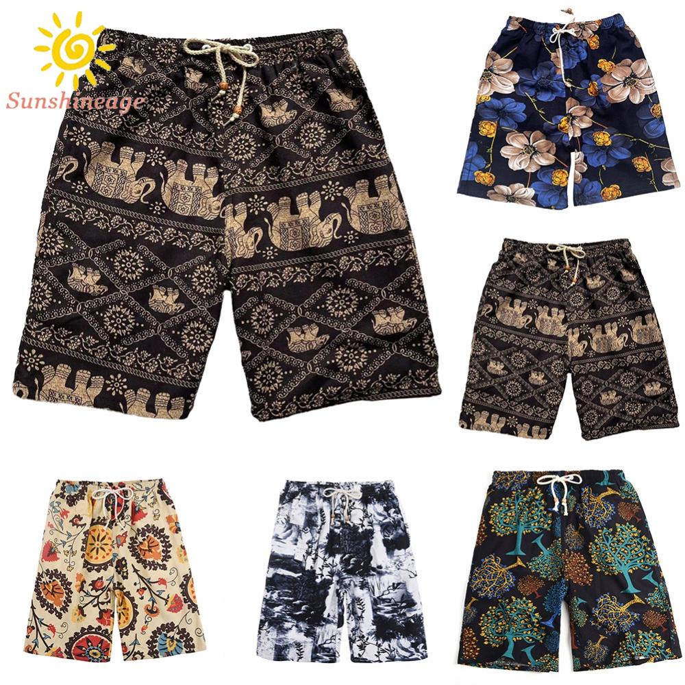 Quần Short Đi Biển Plus Size Cho Nam