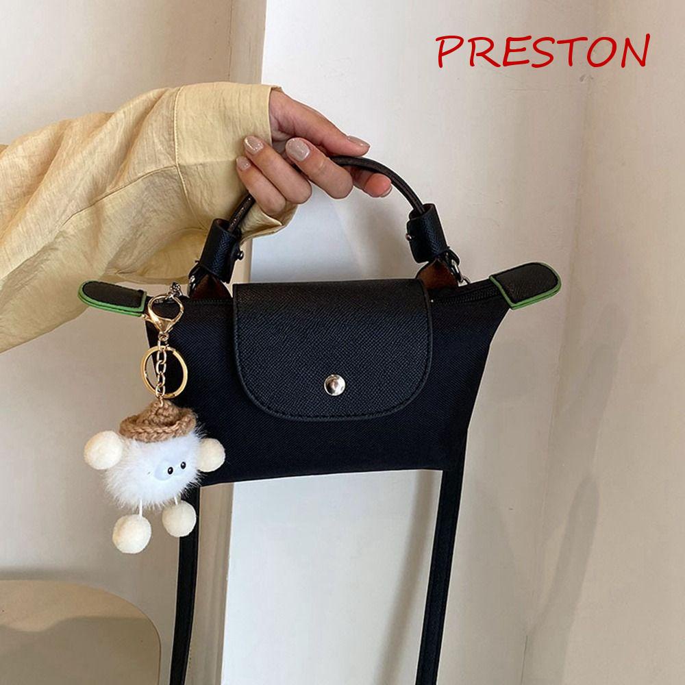 Túi Xách Tay Bằng Nylon Thiết Kế Nhỏ Gọn Dễ Thương Dành Cho Nữ