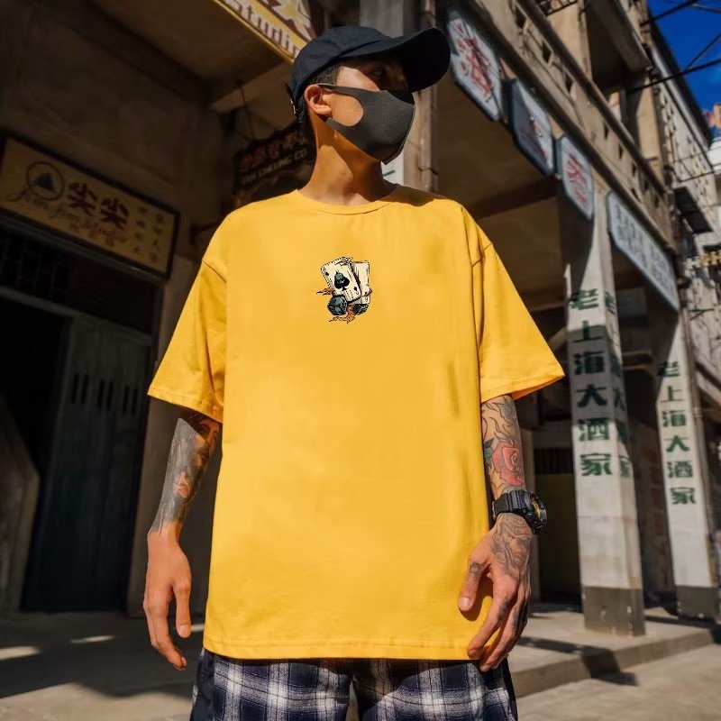 Áo nam Ngắn Tay Plus Size M-8XL