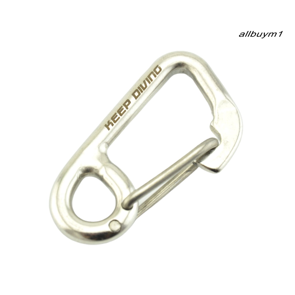 Móc Khóa Carabiner Chống Rỉ Sét Chống Trượt Chống Sốc Tiện Lợi Dành Cho Hoạt Động Ngoài Trời