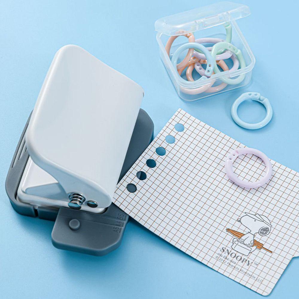 Dụng Cụ Đục Lỗ Giấy Dạng Lỏng 5 Màu Sắc A4 B5 A5 DIY