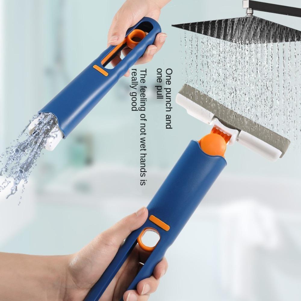Suyo Cây Lau Nhà / Lau Nhà Mini Màu Xanh Dương Thấm Hút Tốt Có Móc Treo Tiện Dụng Cho Gia Đ