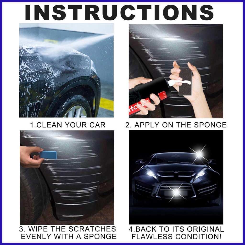 Keo Dán Đánh Bóng Và Xóa Vết Trầy Xước Chống Bụi Chống Nước Cho Xe Hơi robpvn robpvn