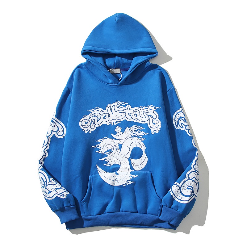 Áo Hoodie Bằng Vải Lông Nhung Phong Cách Hiphop Đường Phố Âu Mỹ