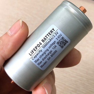 Pin sắt lifepo4 32650, điện áp 3.2v, dung lượng 6000mah, nội trở cam kết nhỏ hơn 10, t