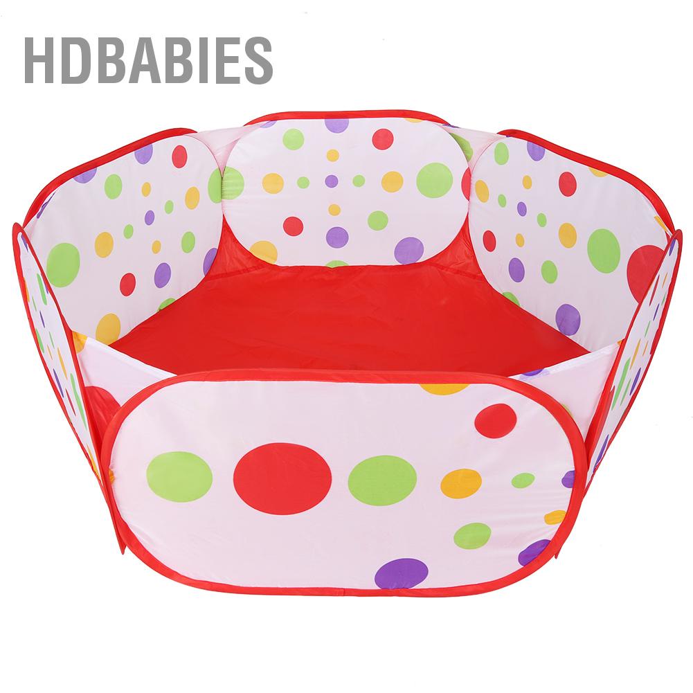 HDbabies Kid Trẻ Sơ Sinh Có Thể Gập Lại Không Thấm Nước Nhà Chơi Trò Bóng Đại Dương Bi-a Lều Đồ Ngoài Trời Trong