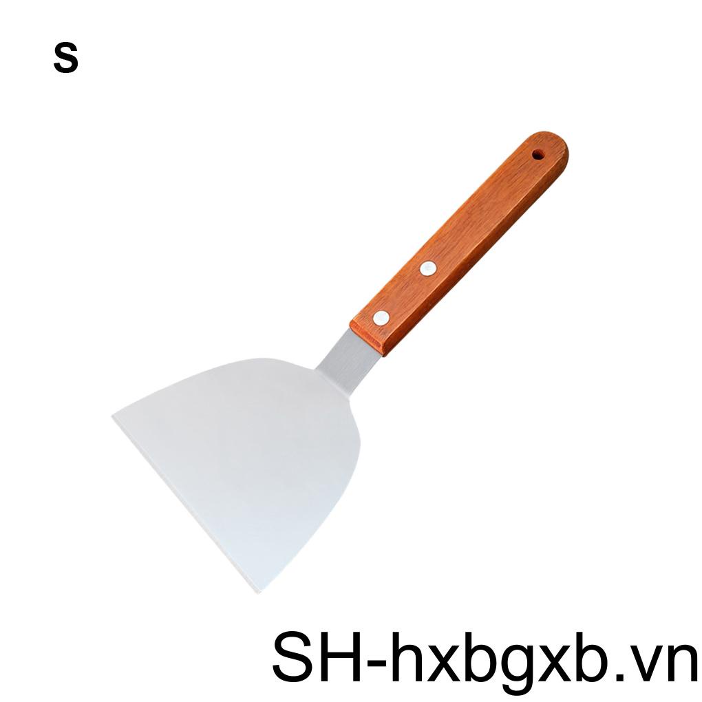 Xẻng Chiên Có Tay Cầm Bằng Gỗ Tiện Dụng Cho Nhà Hàng Khách Sạn