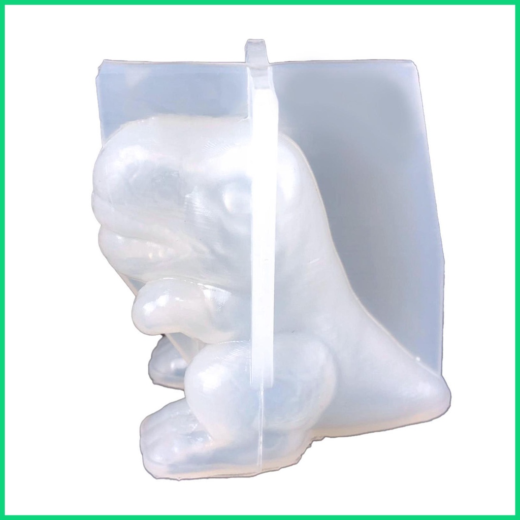 Khuôn Silicone Làm Xà Phòng Hình Khủng Long DIY