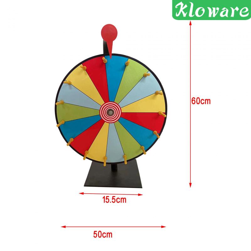 Bánh Xe Giải Thưởng Casino 15 Màu Dễ Lắp Ráp Có Thể Xóa Được