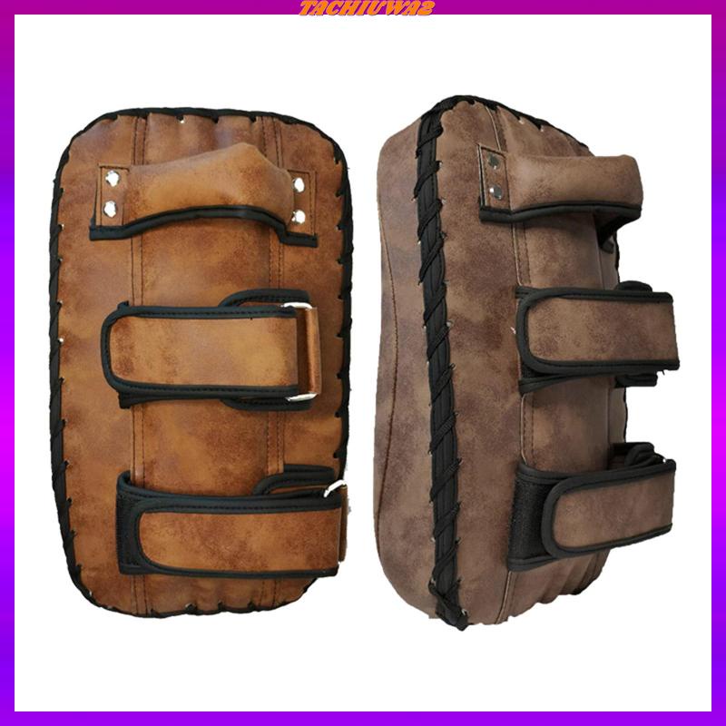 Găng Tay Đấm Bốc / Taekwondo / Kickboxing / Muay Thai Bằng Da PU Viền Cong