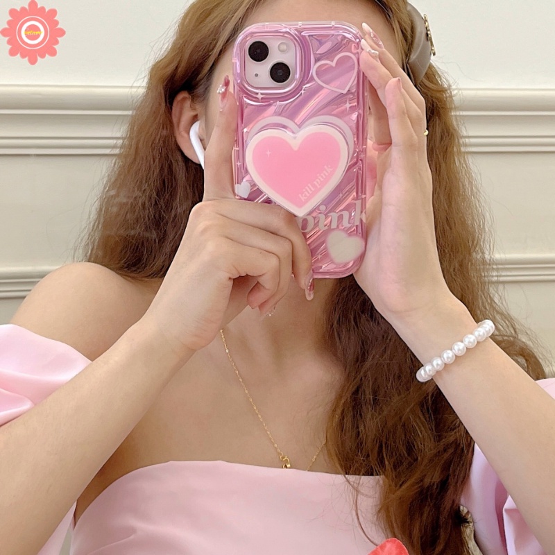 Ốp Điện Thoại Dẻo Màu Laser Hình Ngôi Sao / Trái Tim 3D Cho IPhone 7Plus 11 14 13 12 Pro MAX XR 7 8 6 6S Plus X XS MAX SE 2020