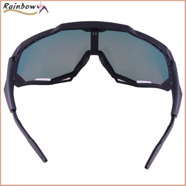 Kính Mát 3 Tròng Chống Tia UV Chống Gió Bảo Vệ Khi Đạp Xe / Leo Núi