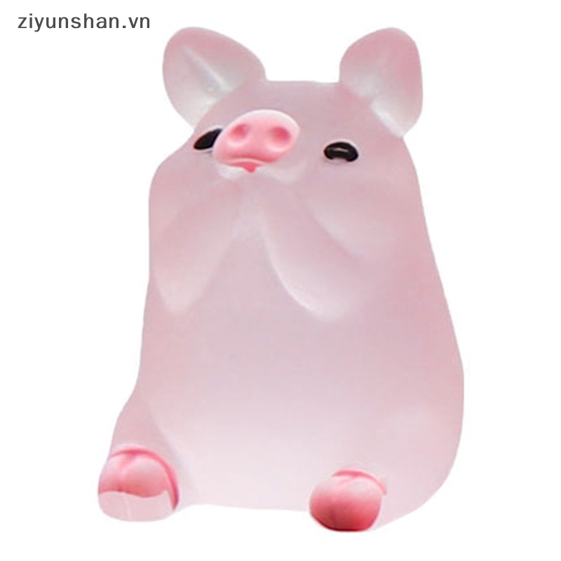 Đồ trang trí Chú Heo Mini Trang Trí Sân Vườn DIY