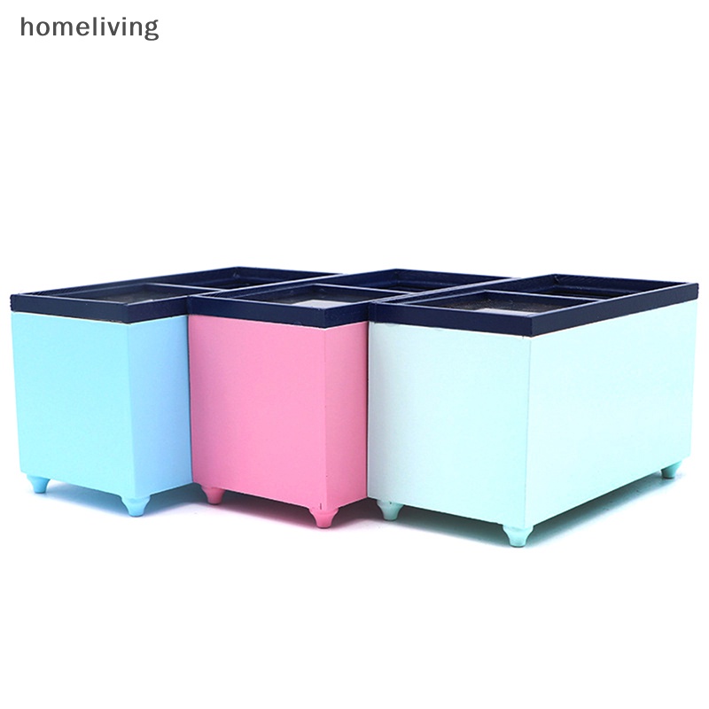 Tủ Lạnh Mini Tỉ Lệ 1: 12 Dùng Để Trang Trí Nhà Búp Bê