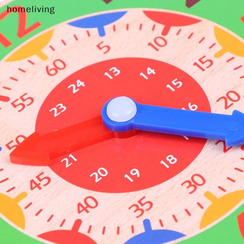 Đồng Hồ Đồ Chơi Nhận Biết Theo Phương Pháp Montessori Cho Bé