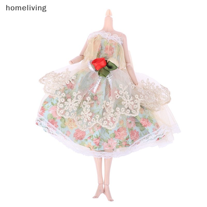 1 Đầm Công Chúa Xinh Xắn Cho Búp Bê