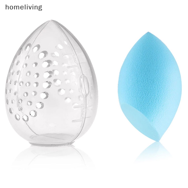 1 Hộp Đựng Mút Trang Điểm Hình Quả Trứng