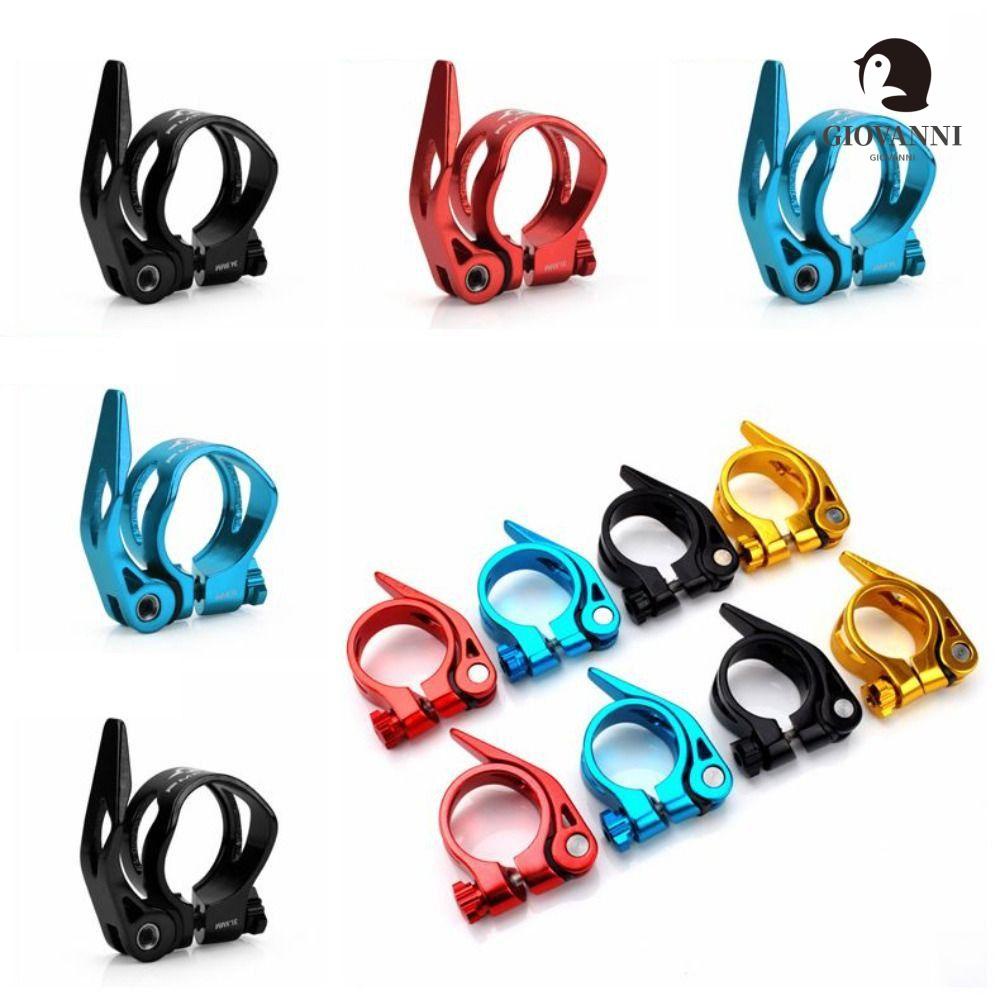 Kẹp Cốt Yên Xe Đạp Bằng Hợp Kim Nhôm Siêu Nhẹ 31.8mm / 34.9mm Màu Đen / Xanh Dương / Đỏ / Vàng