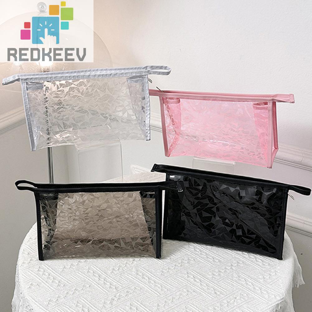 Túi Đựng Tiền Xu Bằng PVC Trong Suốt Sức Chứa Lớn Tiện Dụng