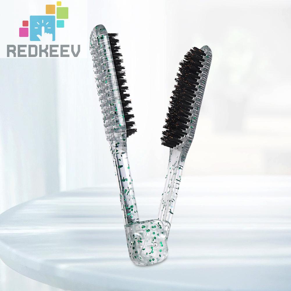 Lược Kẹp Chữ V Tạo Kiểu Tóc Không Đau Tiện Dụng