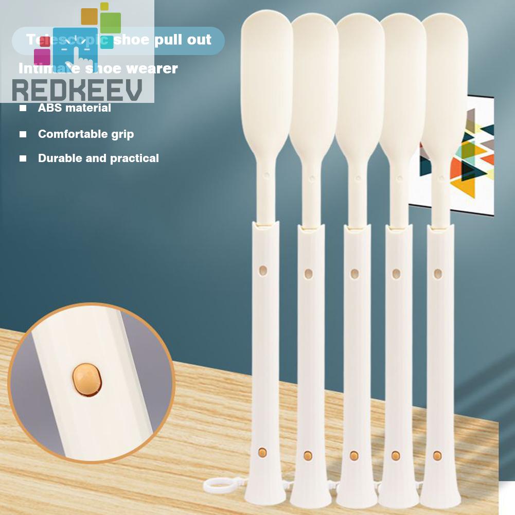 Dụng Cụ Hỗ Trợ Nâng Giày Thiết Kế Cán Dài Có Thể Điều Chỉnh