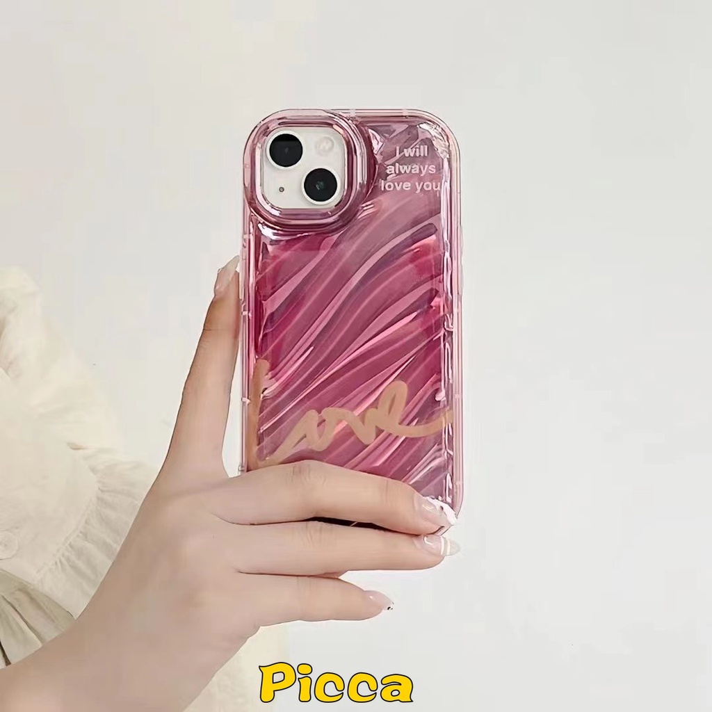 Ốp Điện Thoại In Chữ 3D Màu Laser Sang Trọng Cho IPhone 14 12 11 13 Pro MAX 7 8 6 6S Plus XR X XS MAX SE 2020