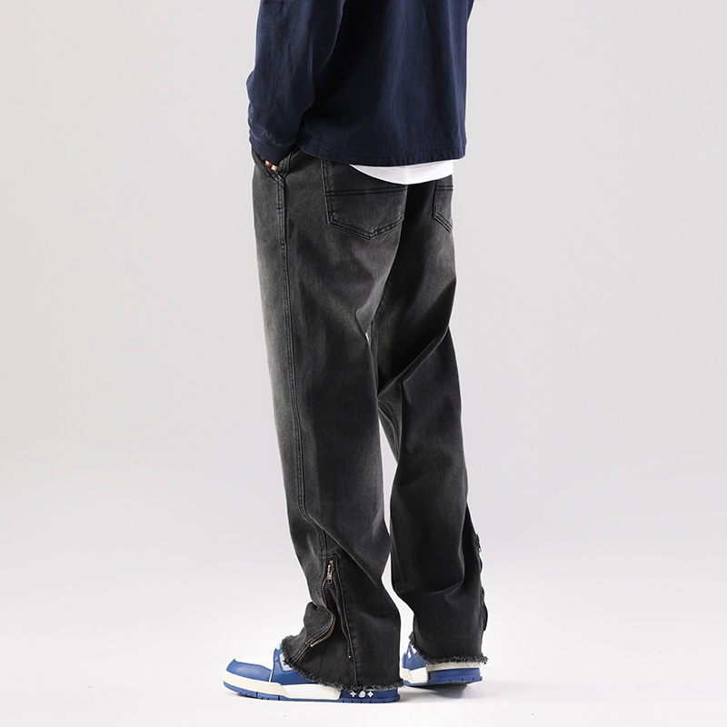 Quần Jeans Dài Thời Trang Phong Cách Nhật Bản Cho Nam