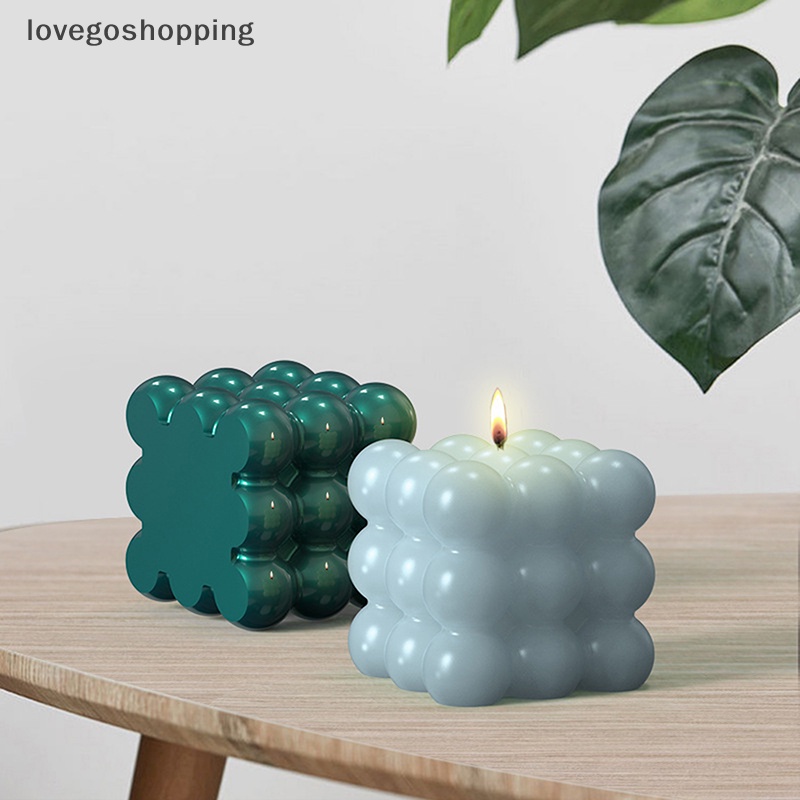 Khuôn Silicon Hình Khối Lập Phương 3D Làm Đồ Thủ Công DIY