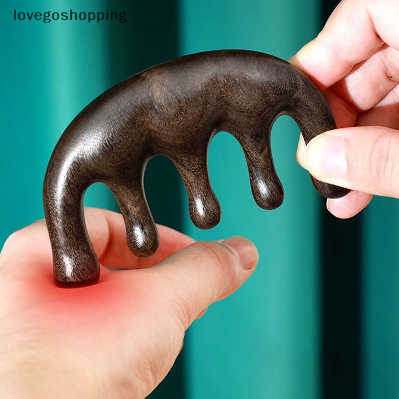 1 Lược Chải Tóc Mát Xa Da Đầu Bằng Kim Loại Năm Cánh Tiện Dụng