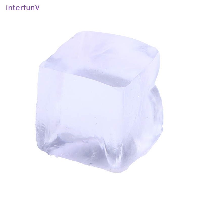 Đồ Chơi Khối Đá Bằng Cao Su Mềm Trong Suốt Giảm Căng Thẳng