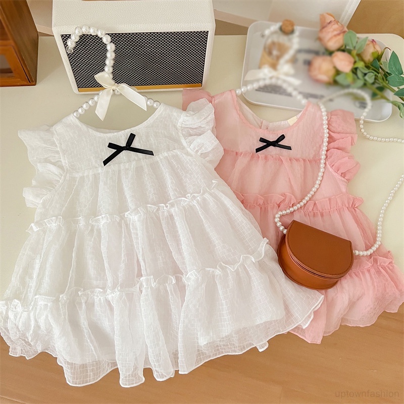 Đầm Công Chúa Màu Trơn Ngọt Ngào Thời Trang Mùa Hè Thoải Mái Và Đáng Yêu Màu Sắc