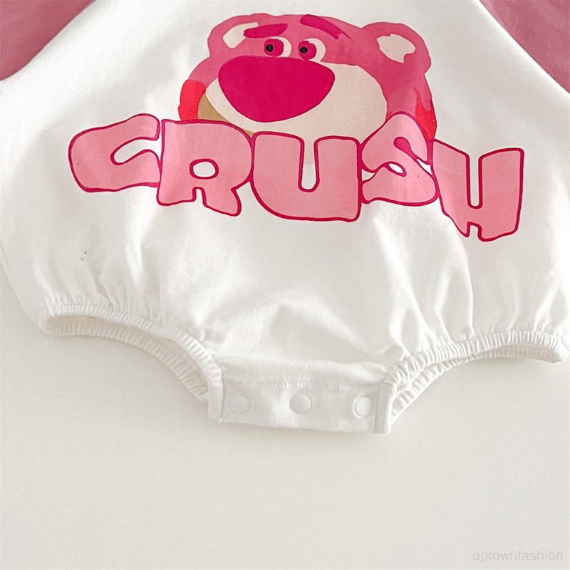 Áo Liền Quần Hình Gấu Việt Quất Mùa Hè Đẹp Mắt Tinh Tế Elicacy Cranberry