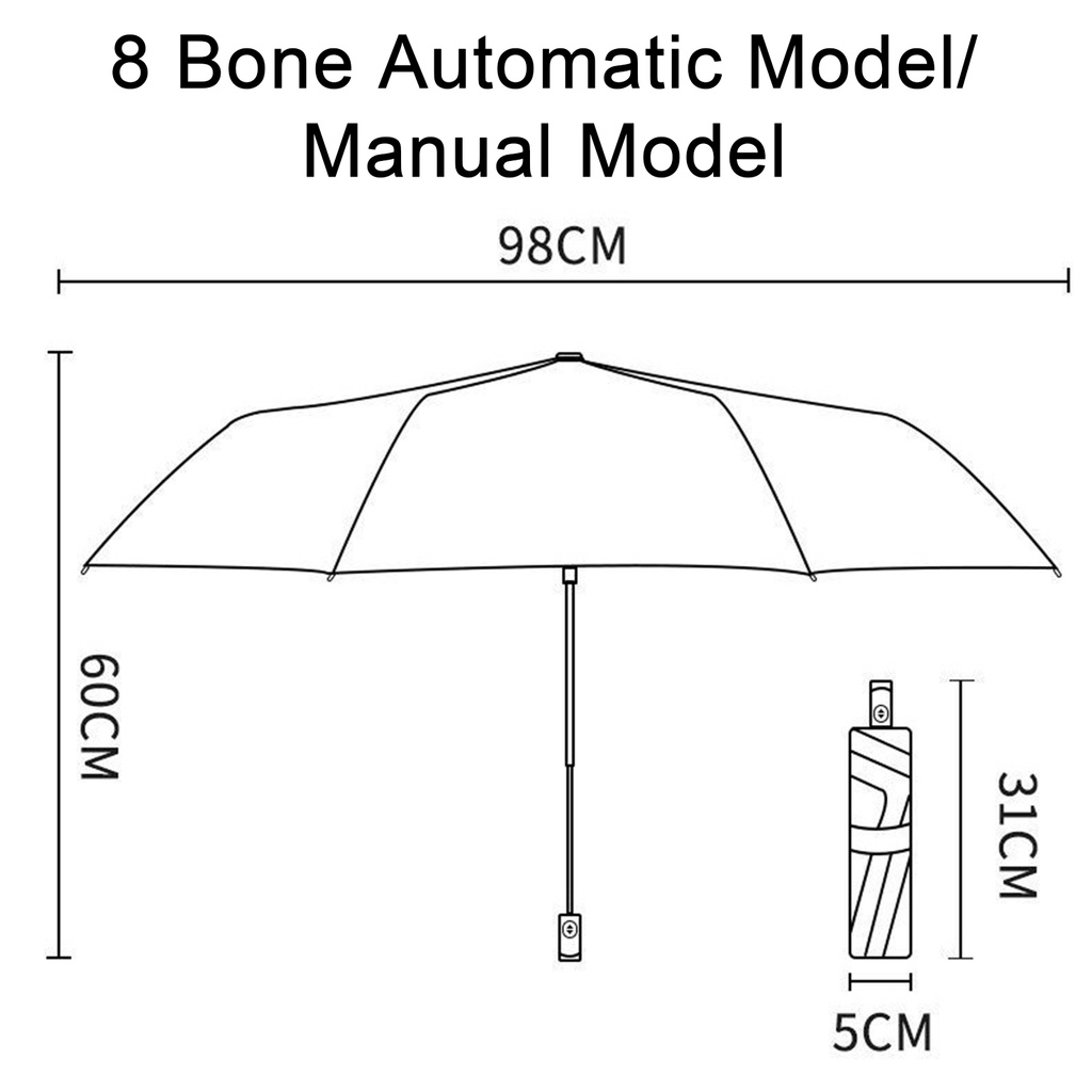 Dù Gấp Chống Tia UV Chống Gió Đa Năng PEM- shopee06