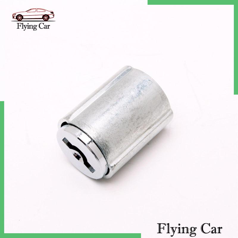 Ổ Khóa Tủ Lạnh Hình Trụ Bằng Thép Kèm 2 Chìa Khóa